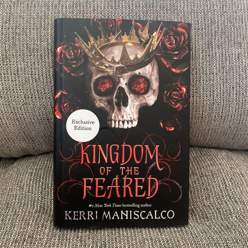 KINGDOM OF THE FEARED WATERSTONES EXCLUSIVE