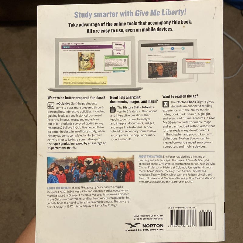 Give Me Liberty!, 6th Brief Edition (Volume 2)