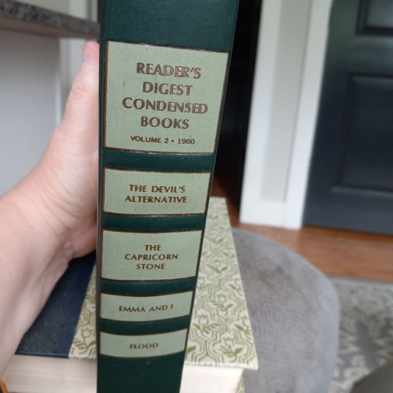 Reader's Digest condensed books Volume 2 1980