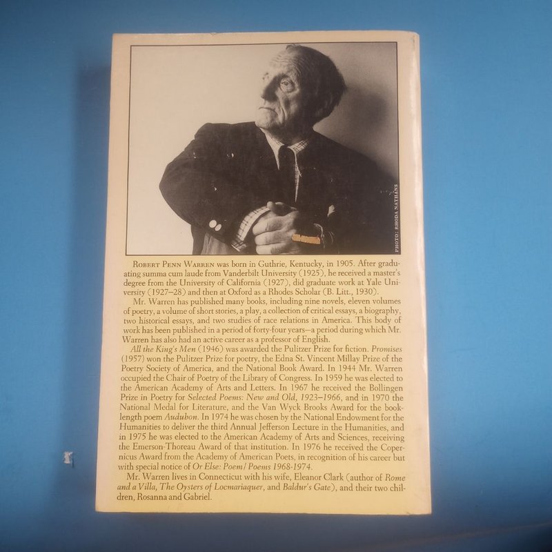 New and Selected Poems, 1923-1985