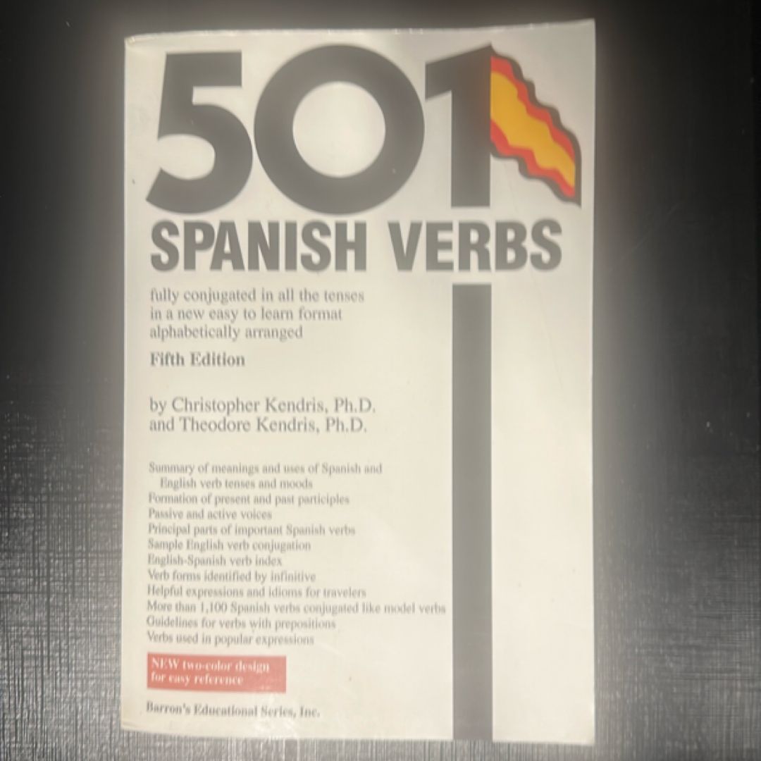 501 Spanish Verbs