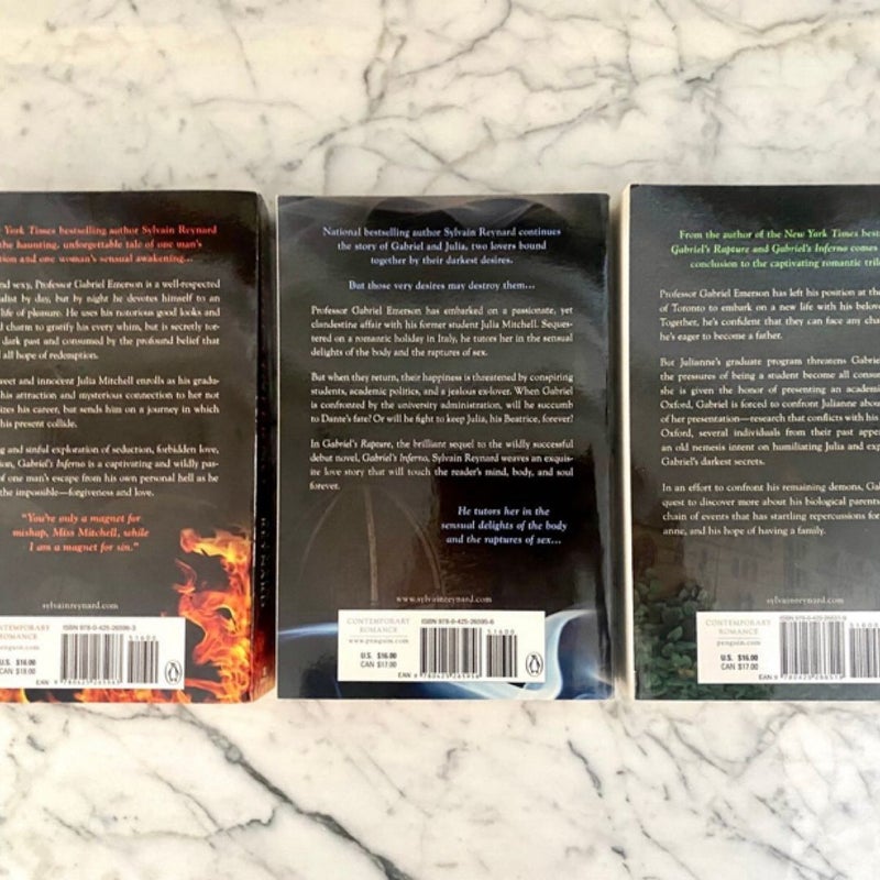 Gabriel’s Inferno (Books #1-3)