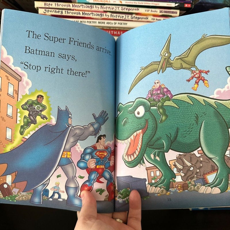 DC Super Friends Book Bundle, 4 Books, Readers