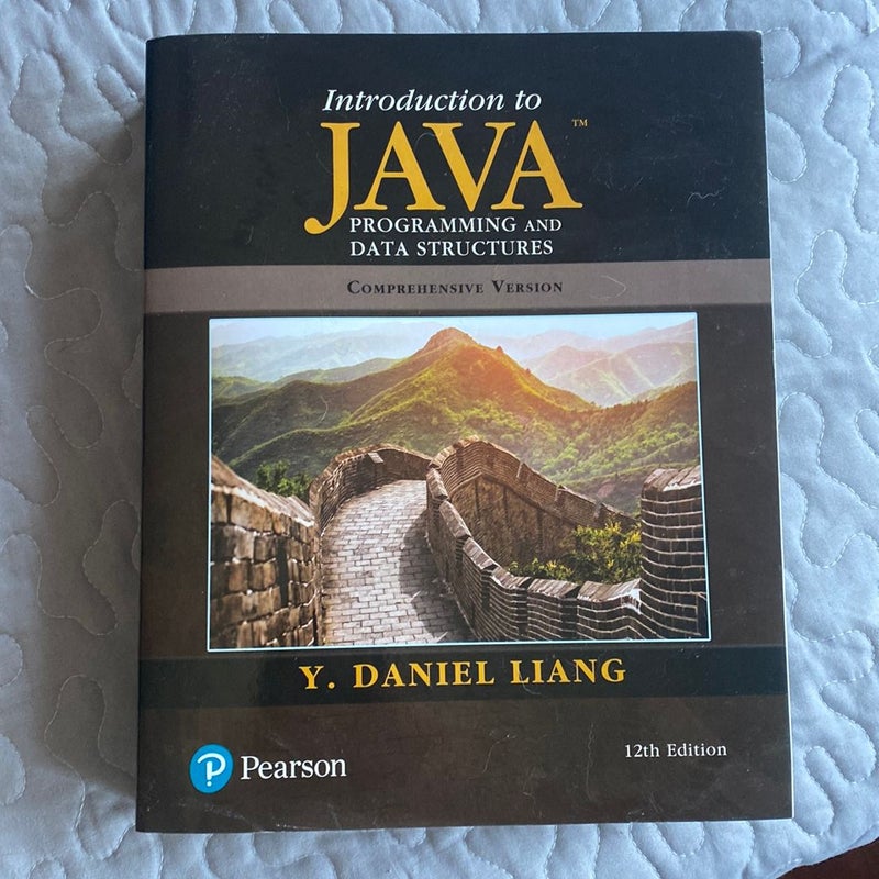 Introduction to Java Programming and Data Structures, Comprehensive Version