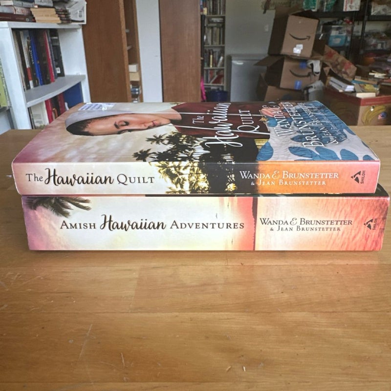 The Amish Hawaiian Adventures & Quilt Book Set (2)