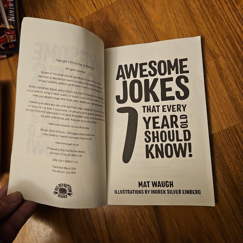 Awesome Jokes That Every 7 Year Old Should Know!