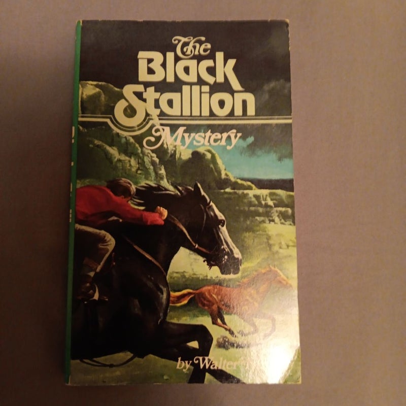 Vintage 1957 The Black Stallion Mystery