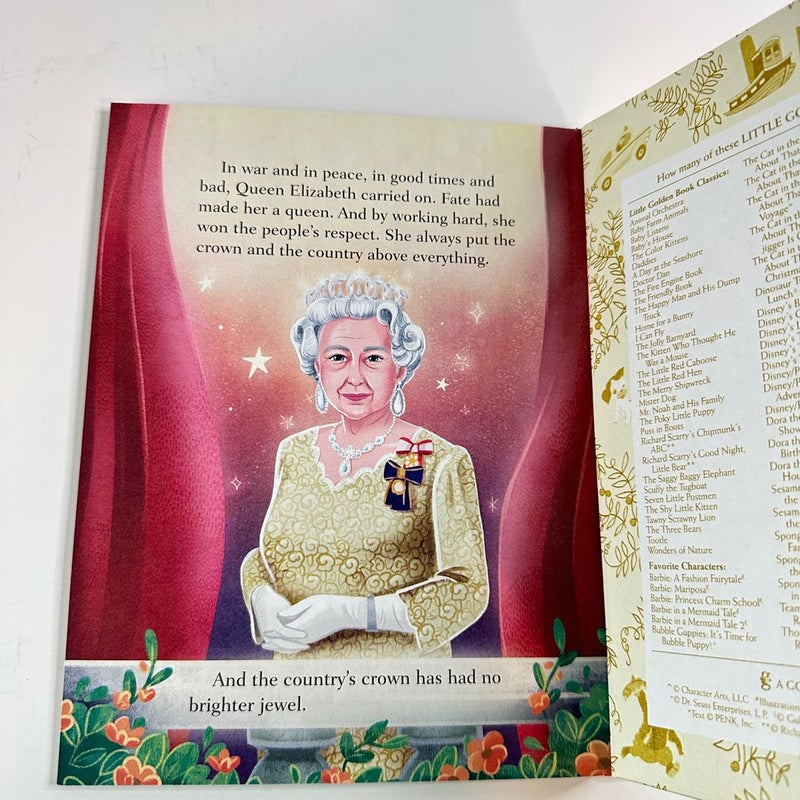 Queen Elizabeth II, Biography-Little Golden Book 2022