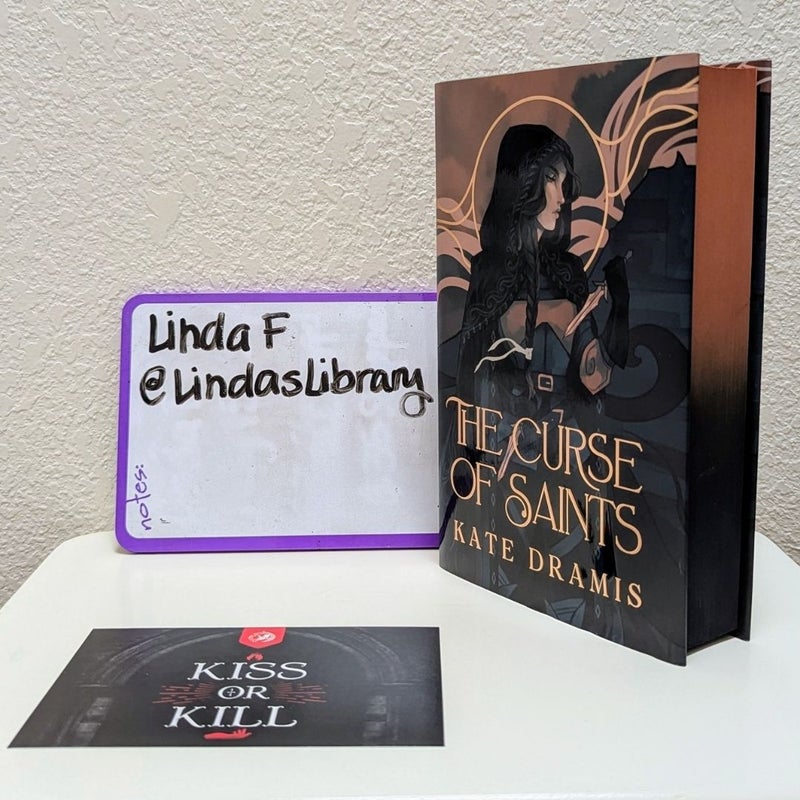 The Curse of Saints SIGNED Fairyloot Edition 