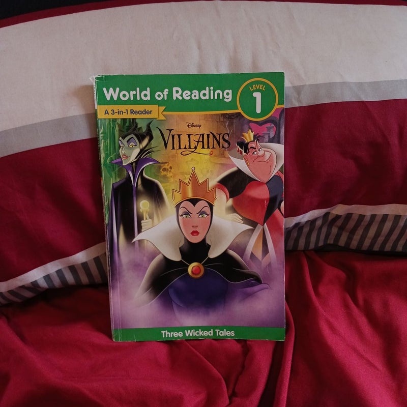 World of Reading: Disney Villains 3Story BindUp
