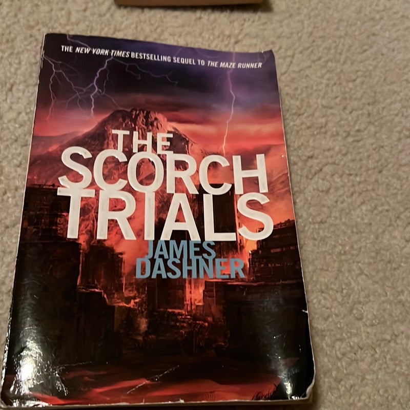 The Scorch Trials (Maze Runner, Book Two) - by James Dashner (Hardcover)