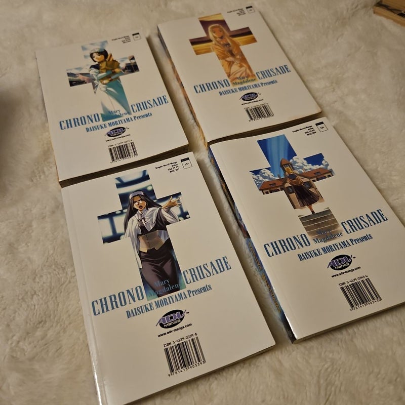 Chrono Crusade, Vol. 1, 2, 3, 4, 5, 6, 7, 8 (Complete English Set)