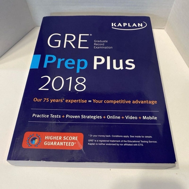 GRE Premier 2018 with 6 Practice Tests