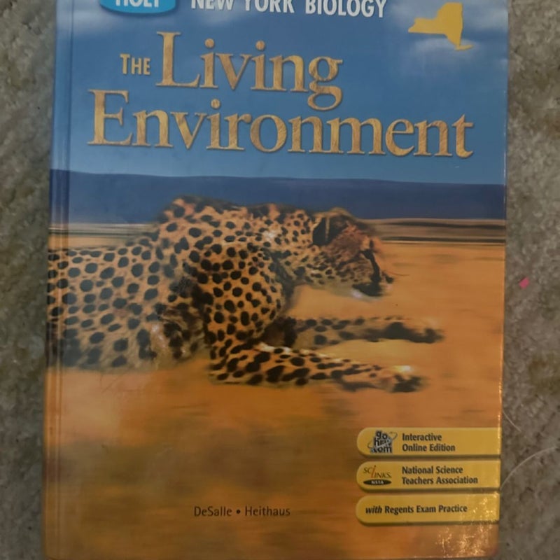 The Living Environment: Holt Biology (New York Edition)