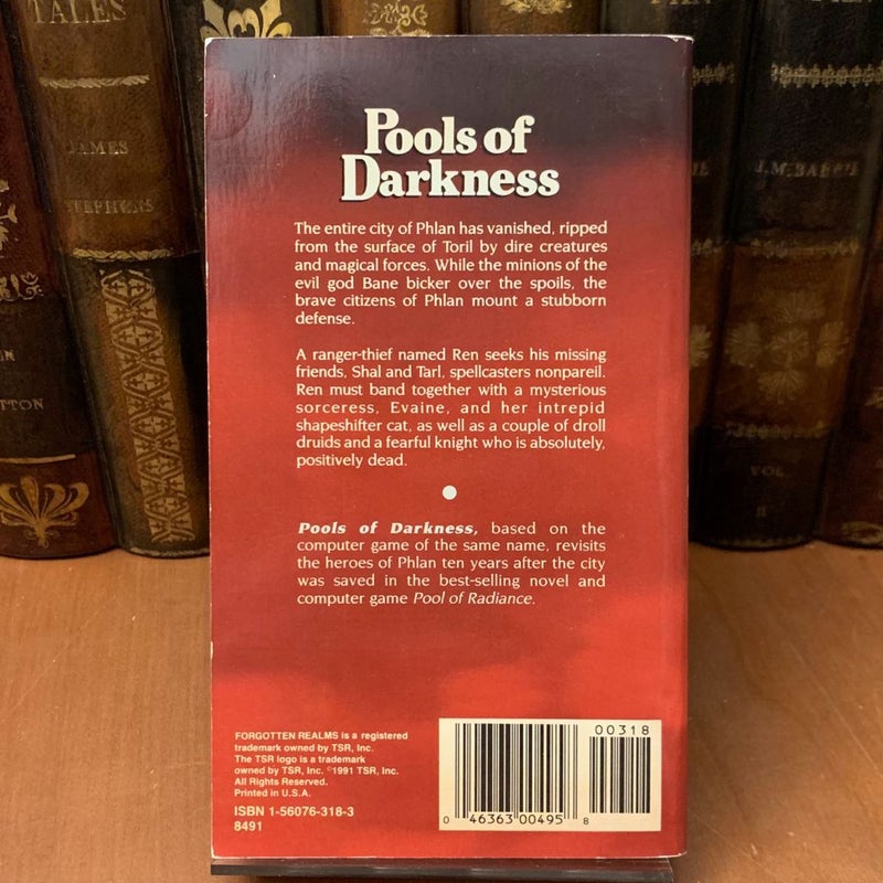 Pools of Darkness, Heroes of Phlan 2, First Edition First Printing