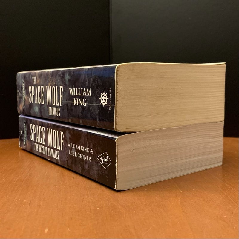 Warhammer 40k: The Space Wolf Omnibus & Second Omnibus: Space Wolf, Ragnar’s Claw, Grey Hunter, Wolfblade, Sons of Fenris, Wolf’s Honour