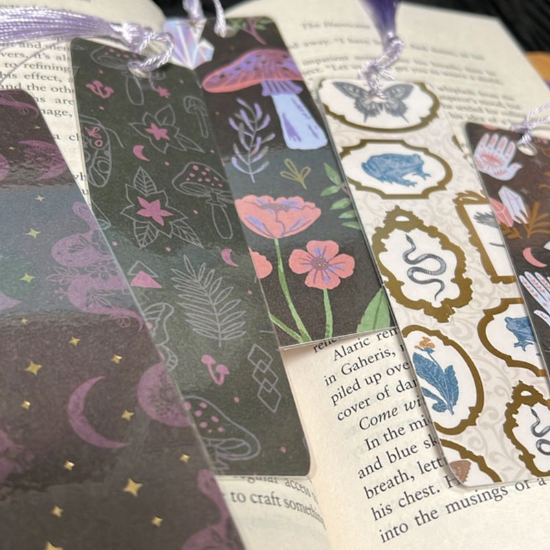 Witchy Bookmarks (Set of 5)