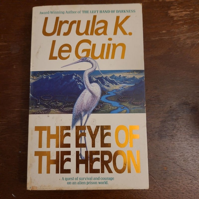 The eye of the heron