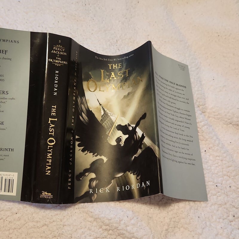 Percy Jackson, The Lightning Thief dust jackets