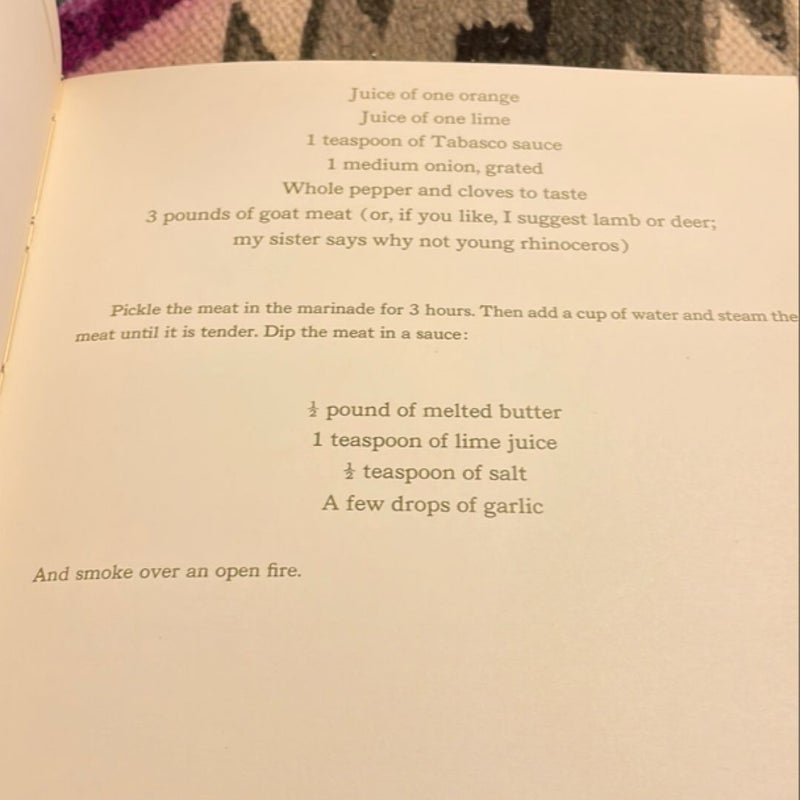 The Artists’ & Writers’ Cookbook (1961 first printing)