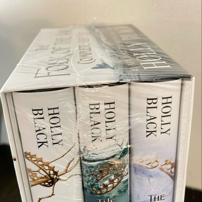 The Folk of the Air Complete Gift Set - SEALED, hardcovers (The Cruel Prince, The Wicked King, & The Queen of Nothing)