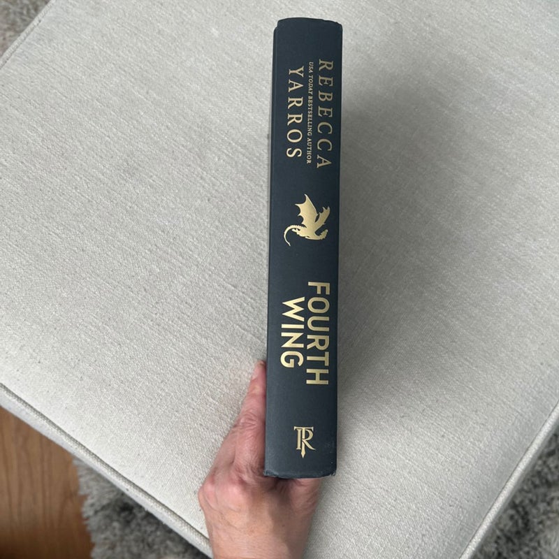 Fourth Wing First Edition Dragon Sprayed Edges