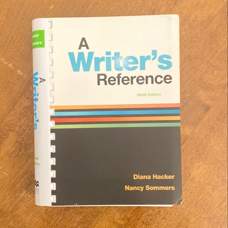 A Writer's Reference