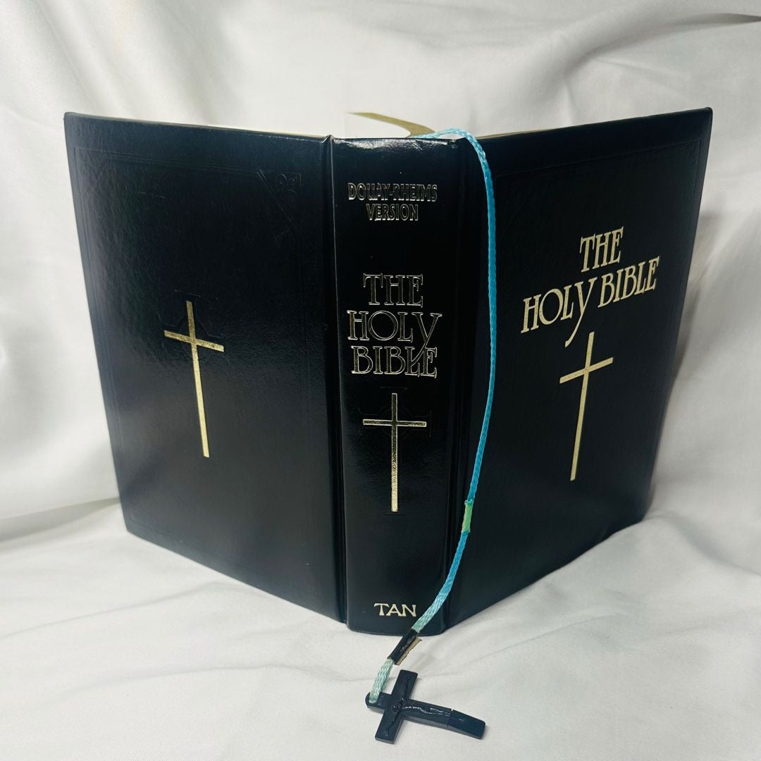 Vintage 1989 The Holy Bible Douay-Rhemis Version