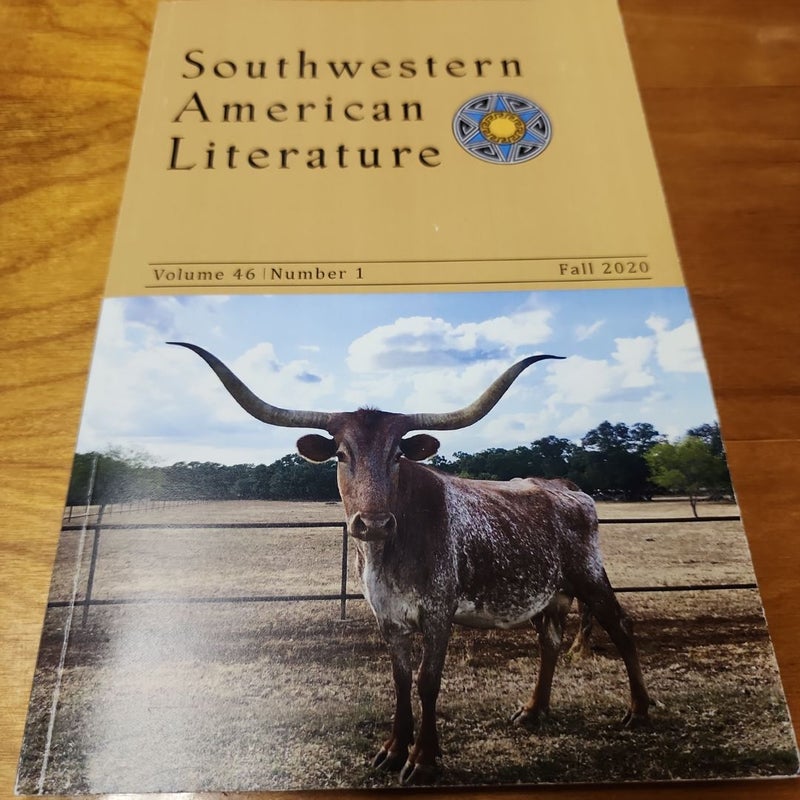 Southwestern American Literature Vol 46 Number 1