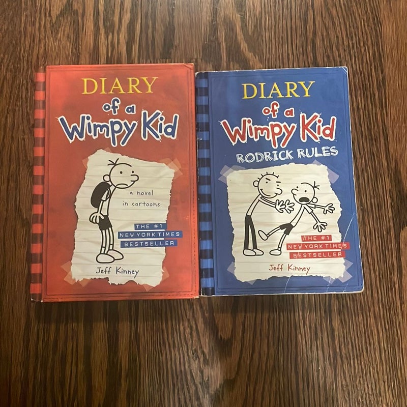 Diary of a Wimpy Kid # 1 & Rodrick Rules
