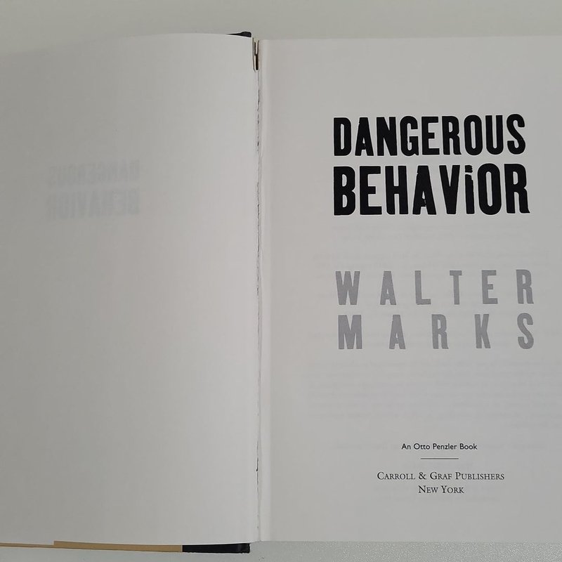 dangerous-behavior-by-walter-marks