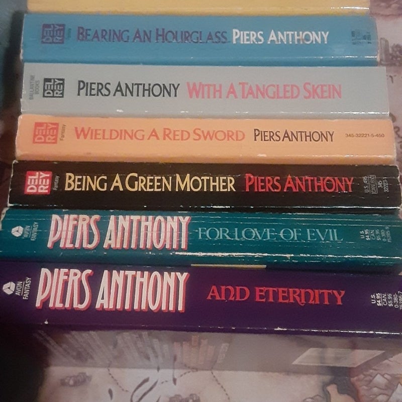 Complete Incarnations of Immortality book set