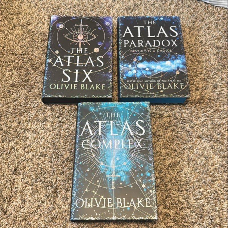 The Atlas Six Trilogy (Illumicrate editions)