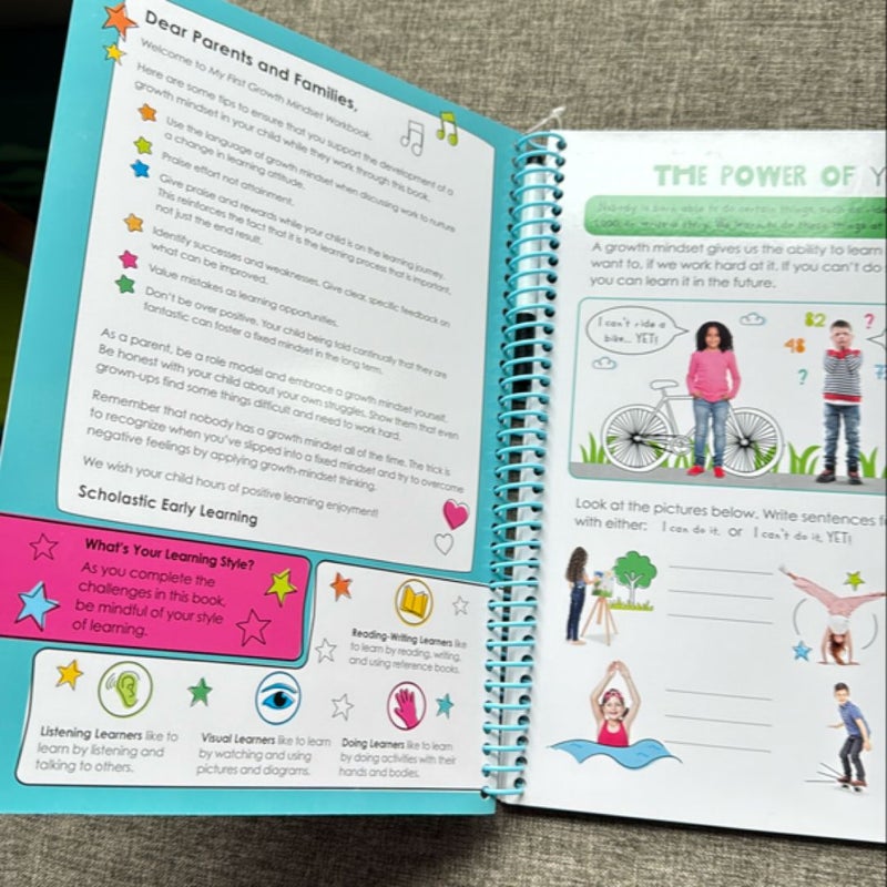 My First Growth Mindset Workbook