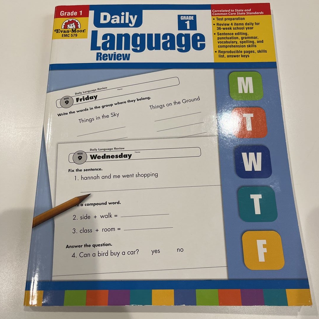 Daily Language Review Grade 1