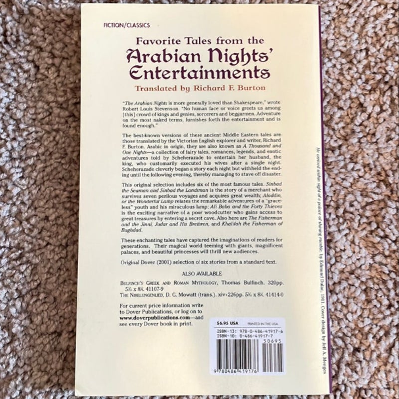 Favorite Tales from the Arabian Nights' Entertainments