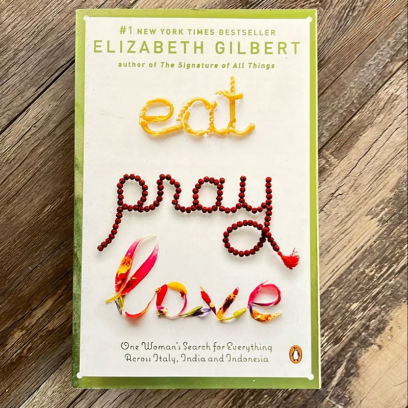 Eat Pray Love 10th-Anniversary Edition Book & DVD