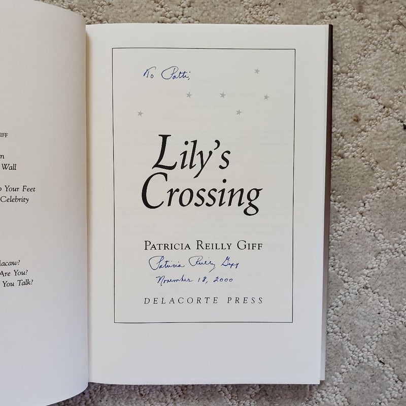 SIGNED Lily's Crossing 