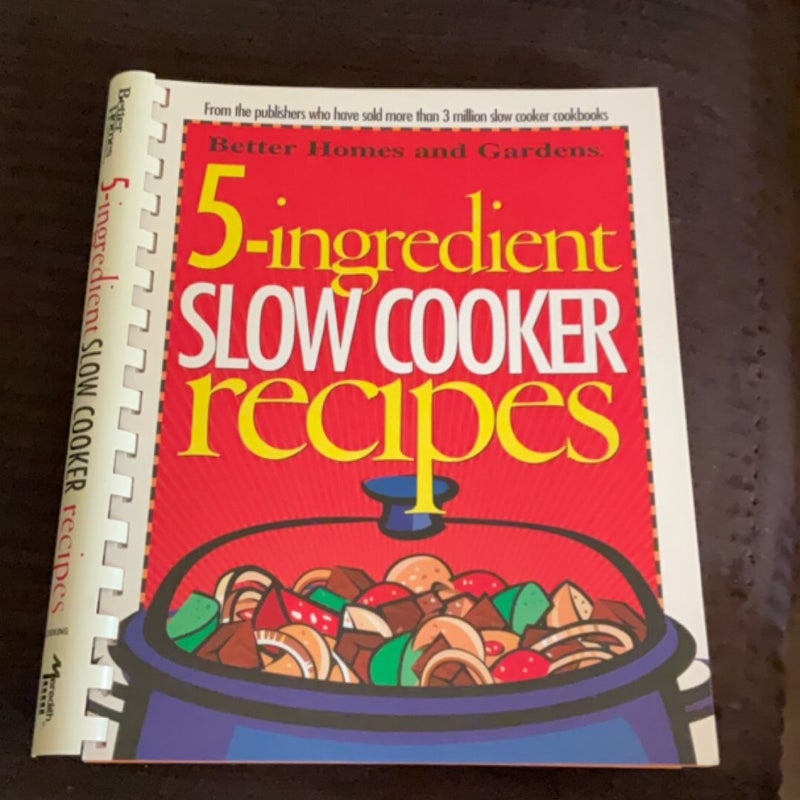 5-Ingredient Slow Cooker Recipes