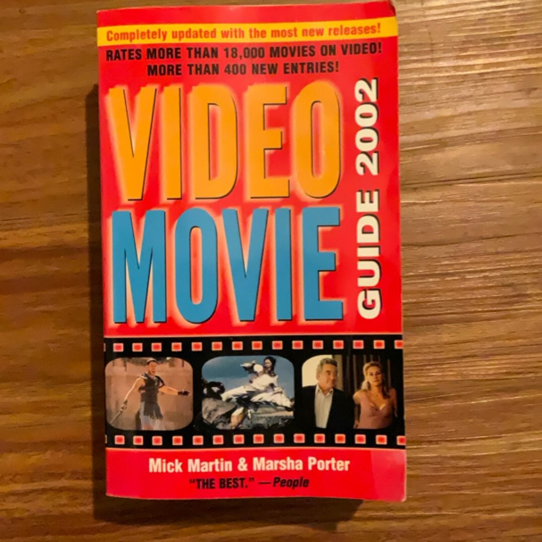 The Video Movie Guide 2002 by Mick Martin; Marsha Porter, Paperback ...