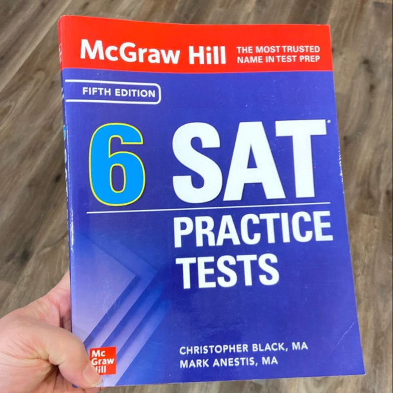 McGraw Hill 6 SAT Practice Tests, Fifth Edition