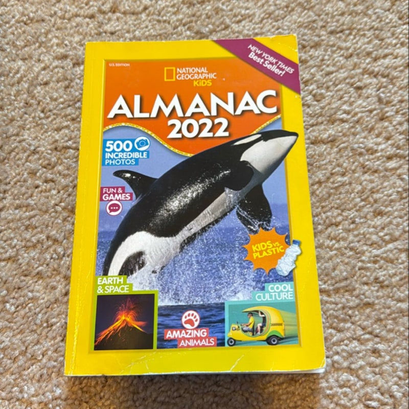 National Geographic Kids Almanac 2022, U. S. Edition