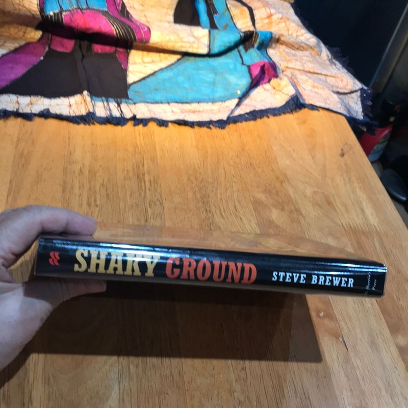 Signed 1997 1st ed./1st * Shaky Ground