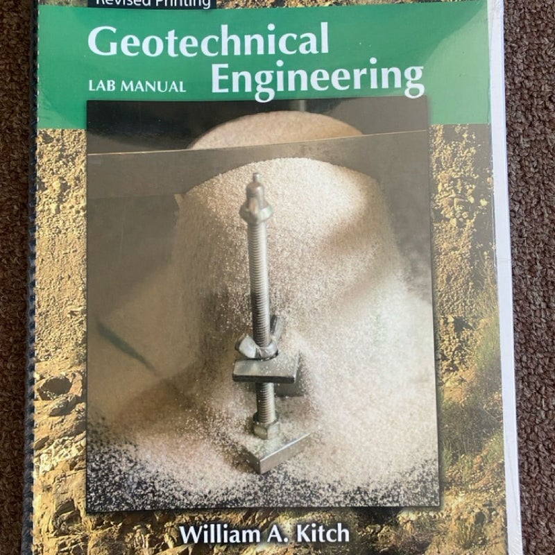 Geotechnical Engineering Lab Manual