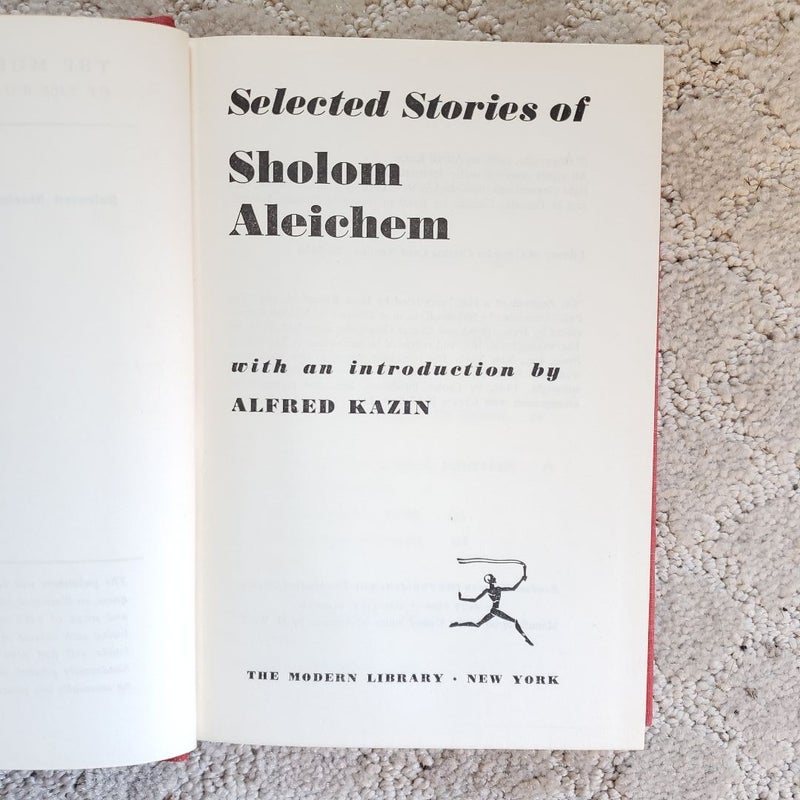 Selected Stories of Sholom Aleichem (The Modern Library Edition, 1956)
