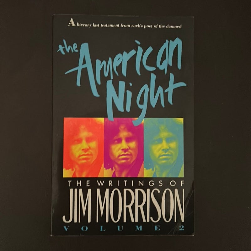 The American Night by Jim Morrison, Paperback | Pangobooks