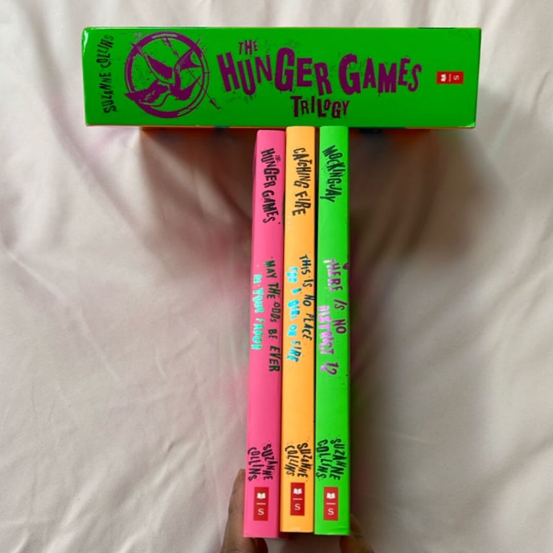 Hunger Games Trilogy — UK Neon Set