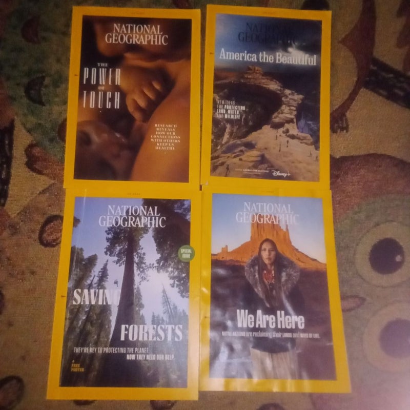 National Geographic magazine bundle