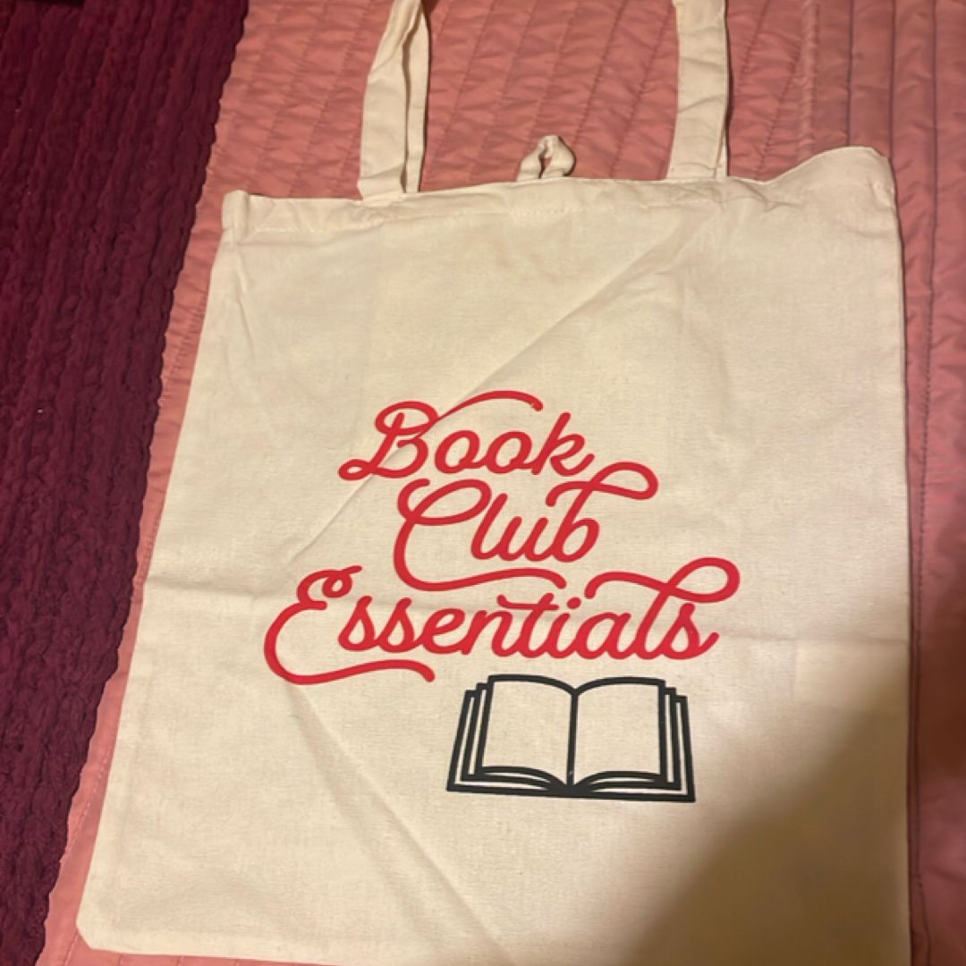 Book Club tote bag