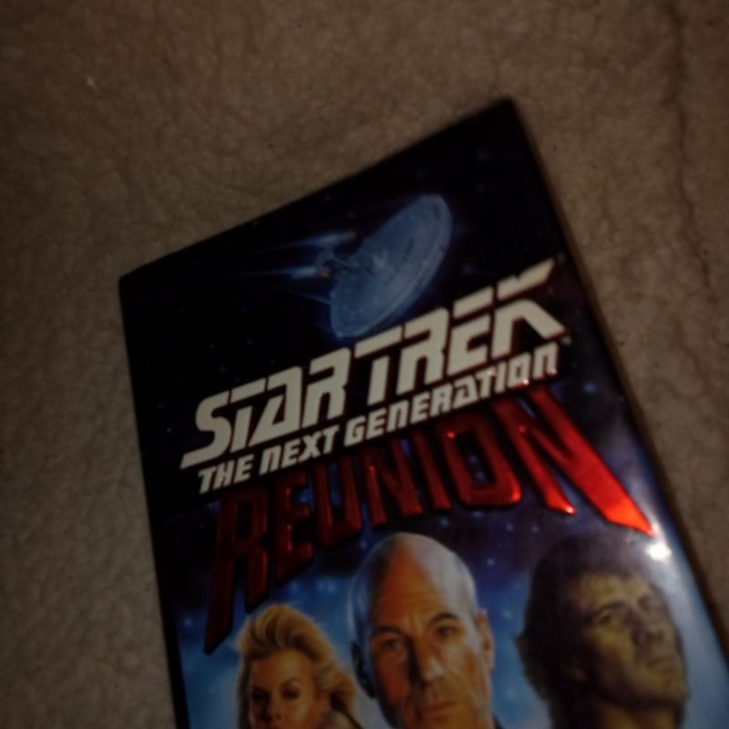 Star Trek The Next Generation Reunion & Imzadi 2 Book Bundle